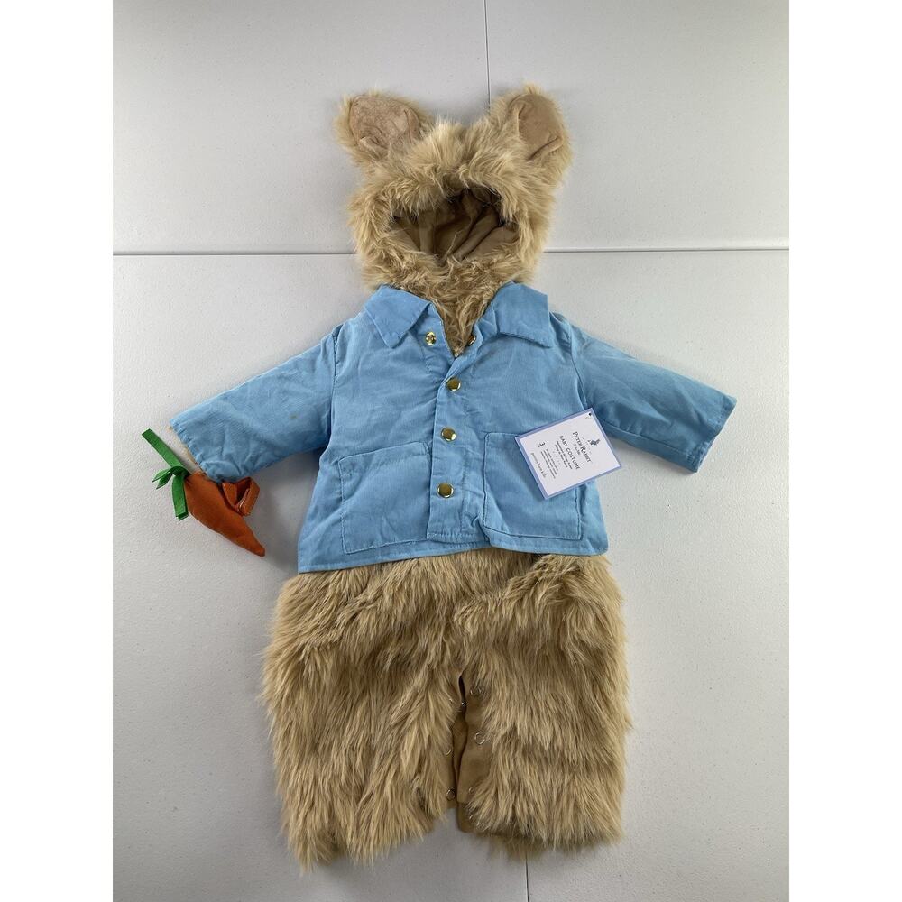 Pottery Barn Kids Peter Rabbit Costume 6-12M Halloween NWT
